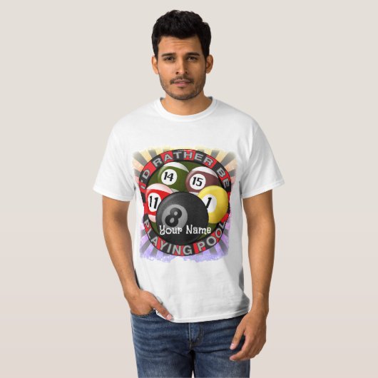 Rave Play Pool T-Shirt (Vorne ganz)