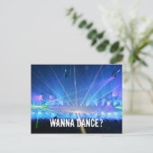 Rave Postkarte (Stehend Vorderseite)