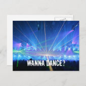 Rave Postkarte (Vorne/Hinten)