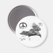 Rave-Reise Magnet (Vorderseite/Rückseite)