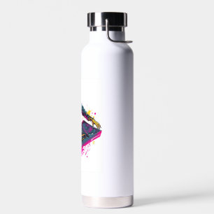 Rave-Schädel � EDM-Party-Skelett-DJ Trinkflasche