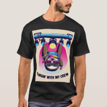 Rave Sloth - Lights T - Shirt