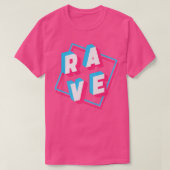 Rave Techno Music  T-Shirt (Design vorne)