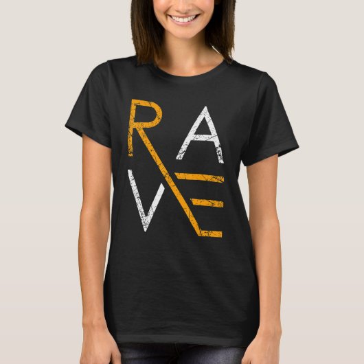 Rave Techno Music Techno Party Raver T-Shirt (Vorderseite)