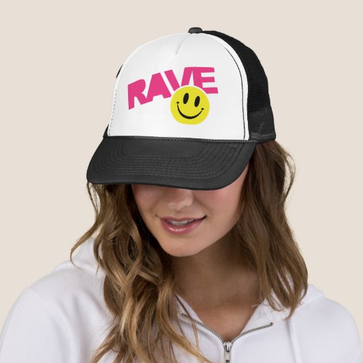 Rave Truckerkappe (Beispiel)