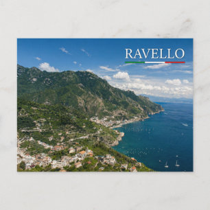 Ravello Ausblick auf die Amalfiküste - Italien Postkarte