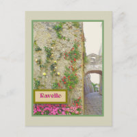 RAVELLO, ITALIEN/KABELSTEINSTRASSE, ARCHWEGEN, ROS