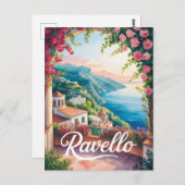 Ravello Postkarte (Vorne/Hinten)