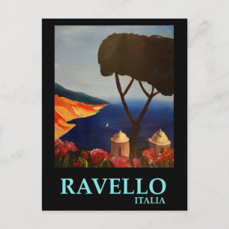 Ravello Salerno Italien Ansicht Amalfi Küste Postkarte