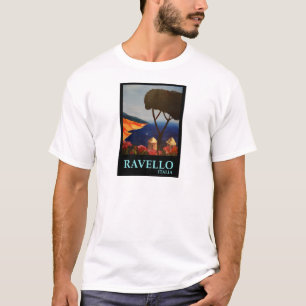 Ravello Salerno Italien Blick auf die Amalfiküste T-Shirt