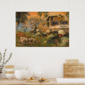 Raven 42 von James Dietz Poster (Küche)