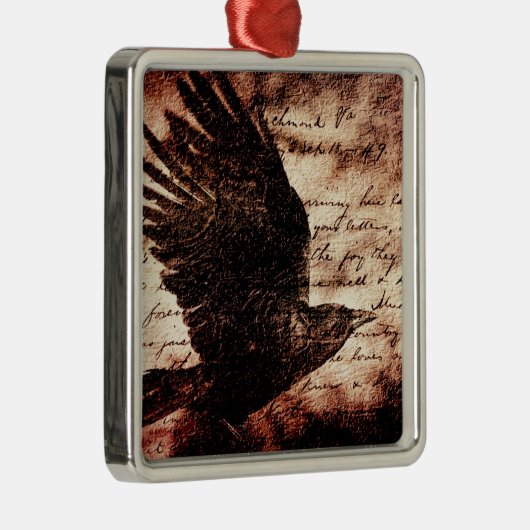 Raven 7 ornament aus metall (Rechts)