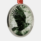 Raven 9 ornament aus metall (Rechts)
