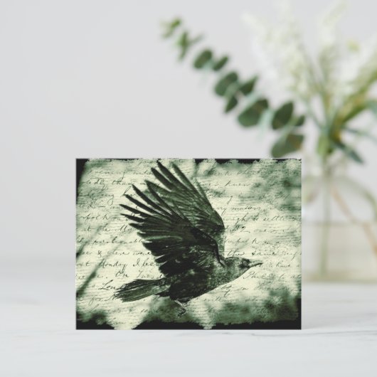 Raven 9 postkarte (Stehend Vorderseite)