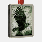 Raven 9 silbernes ornament (Rechts)