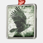 Raven 9 silbernes ornament (Links)