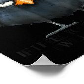 Raven A For Must Be Earned I Can't Just Walk Aroun Poster (Ecke)