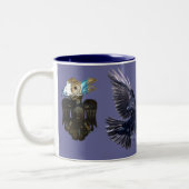 Raven Abcending Zweifarbige Tasse (Links)