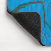 Raven and Full Moon Mousepad (Ecke)