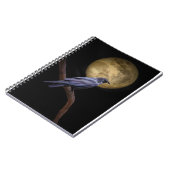 Raven and Moon Journaling Notebook Notizblock (Linke Seite)