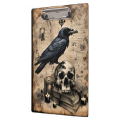Raven and Skull Arcane Page Klemmbrett (Links)