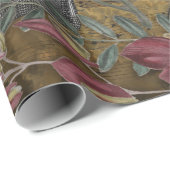 Raven and Skulls Geschenkpapier (Rolleneckpunkt)