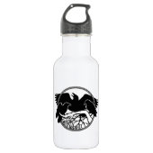 Raven Art Cool Crow Art Sport Flasche Edelstahlflasche (Vorderseite)
