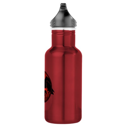 Raven Art Cool Crow Art Sport Flasche Trinkflasche (Rechts)