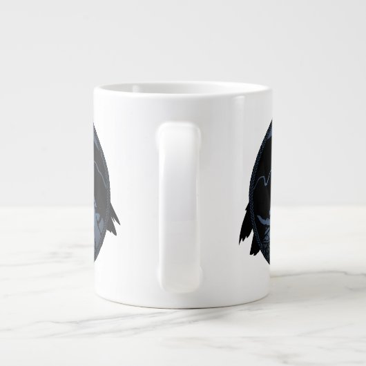 Raven Art Jumbo Tasse Coole Crow Art Cups & Tasse (Rückseite)