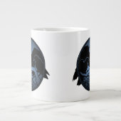 Raven Art Jumbo Tasse Coole Crow Art Cups & Tasse (Vorderseite)