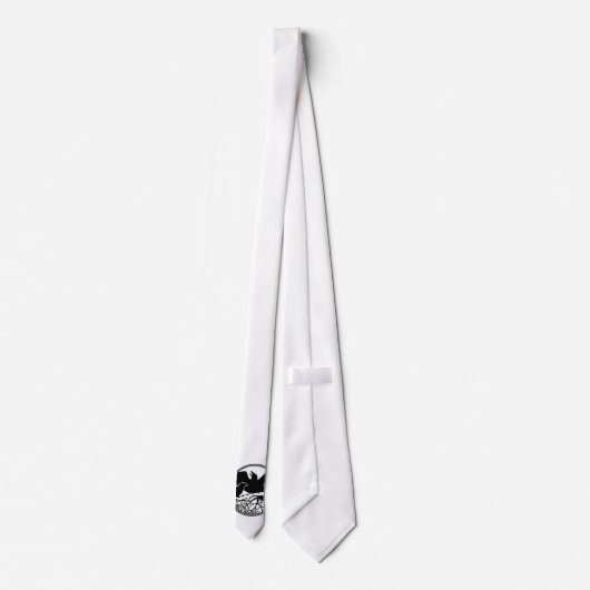 Raven Art Krawatte Wildlife Crow / Raven Necktie G (Rückseite)