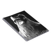 Raven Art Notebook Crow Art Journal Book Notizblock (Rechte Seite)