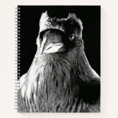 Raven Art Notebook Crow Art Journal Book Notizblock (Vorderseite)