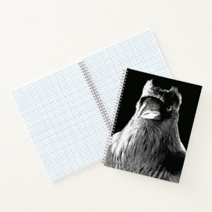 Raven Art Notebook Crow Art Journal Book Notizblock