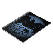 Raven Art Notebook Crow Art Journal Book Notizblock (Linke Seite)