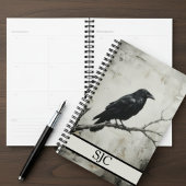 Raven Art Planner - Monogrammed Organizer Planer