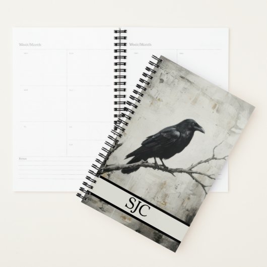 Raven Art Planner - Monogrammed Organizer Planer (Anzeige)