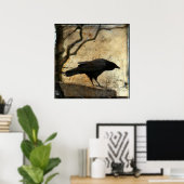 Raven Art Poster (Heimbüro)