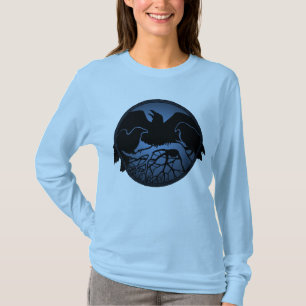Raven Art Shirts Raven Women's Crow Art Shirts