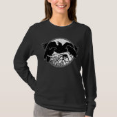 Raven Art Shirts Raven Women's Crow Art Shirts (Vorderseite)