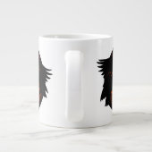 Raven Art Tasse Wild Bird Coffee Tasse Raven Cup (Rückseite)