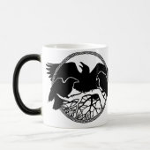 Raven Art Tasse Wild Bird Crow Cup Raven Tasse (Links)