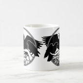 Raven Art Tasse Wild Bird Crow Cup Raven Tasse (Mittel)
