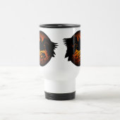 Raven Art Tasse Wild Bird Travel Rake Tasse (Mittel)