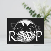 Raven Art UAWG Personalisierte Karte (Stehend Vorderseite)