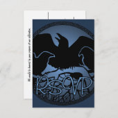 Raven Art UAWG Personalisierte Karte (Vorne/Hinten)