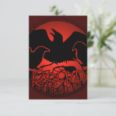 Raven Art UAWG Personalisierte Karte (Stehend Vorderseite)