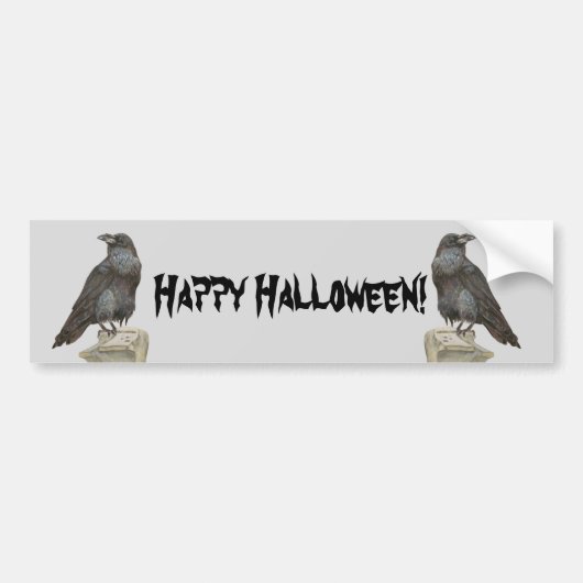 Raven Autoaufkleber (Vorne)