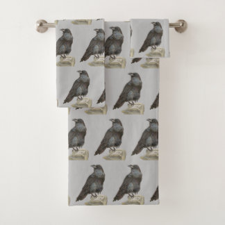 Raven Badhandtuch Set