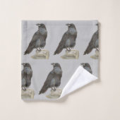 Raven Badhandtuch Set (Waschlappen)